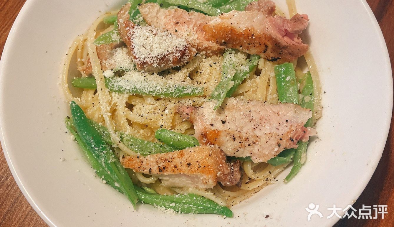 食谱-煎猪肉柚子胡椒风味意面-真中陽宙