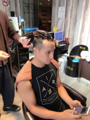 -Park Salon脏辫羽毛接发