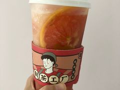 爆乐红西柚-LELECHA乐乐茶(美罗城店)