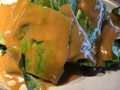 麻酱拌油麦菜-望湘园·洞庭渔宴(浦江欢乐颂店)