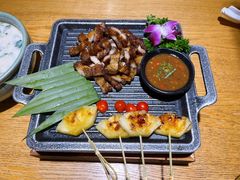 烤五花肉-金塔傣乡·云南德宏民族特色菜·傣味手抓饭(新亚洲店)