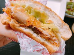 南美烟熏鸡腿堡-德克士(文一店)