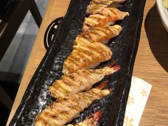 火炙三文鱼寿司拼盘-德兵衛·精致料理·烧鸟(宝杨宝龙广场店)