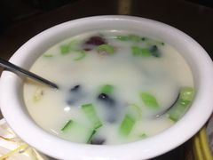 鸭架青菜泡饭-华馨园北京烤鸭