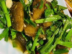 仙岛湖原始土菜苕粉块-鱼乐岛餐厅·户外花园主题餐厅