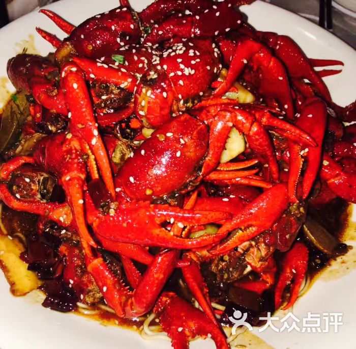 香吧岛龙虾馆秘制香辣手抓龙虾图片 - 第1张
