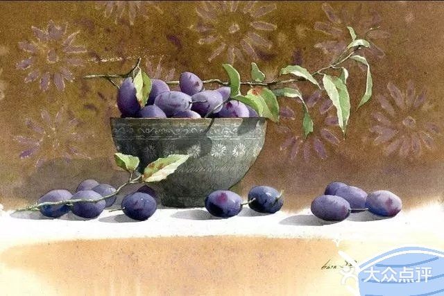 🎨韩国高产画家水彩写实画作品欣赏～