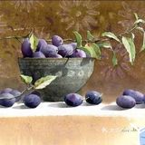 🎨韩国高产画家水彩写实画作品欣赏～