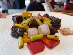 蜜椒琥珀牛肉粒-羡餐厅