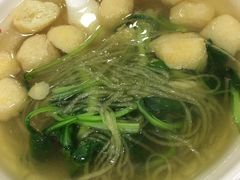 油豆腐粉丝汤-小姜锅贴(凤凰街店)