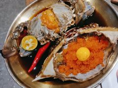 -草家酱蟹炭火烤肉店(珲春南路一店)