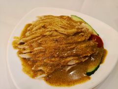 芥末鸭掌-九花山烤鸭店