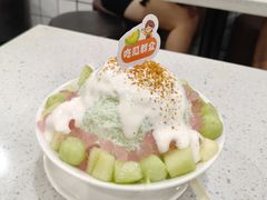 蜜瓜雪山-圆碌碌甜品屋(二中店)