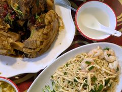 虾仁鸡丝拌面-大梁骨头馆·酱骨老菜(友好店)