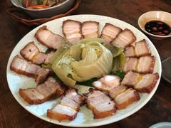 煎五花肉-Ngoc Chau Garden