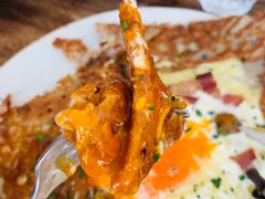 鸡蛋蘑菇熏肉荞麦可丽饼-RAC BAR(安福路店)