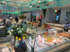 大堂-绿岛港轩海鲜烤肉涮锅自助餐厅