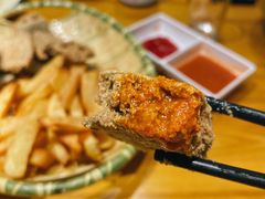 -丁记盐蘸牛肉·新杭菜(河东路店)