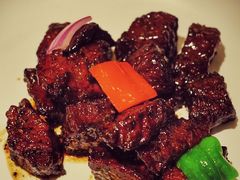 黑椒牛肉粒-玫瑰厅上海菜(兴国路店)