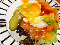 三文鱼水波蛋松饼-AFS Cafe & Canteen(闽江二路店)