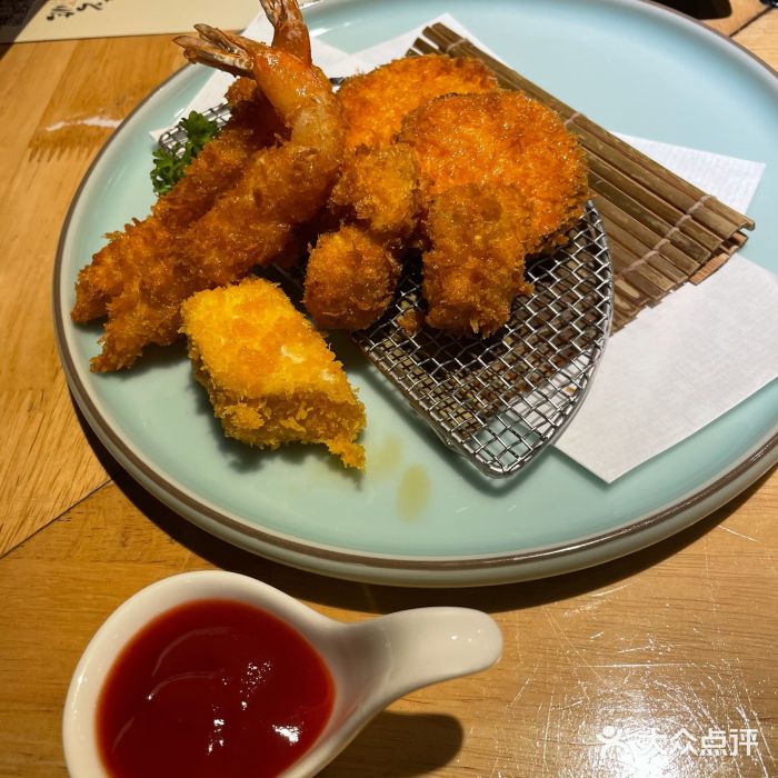 松临·铁板烧&Omakase(神农店)什锦炸虾天妇罗图片