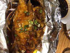 金牌锡纸鲈鱼-金掌勺·锅包肉(广渠门店)