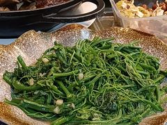 炒佛手瓜苗-米庄·原味私房菜(骏壹万邦店)