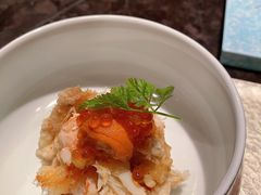 天妇罗蟹肉海胆-Ginza Onodera铁板烧(外滩十八号店)