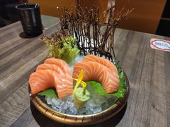三文鱼刺身-三禾寿司(君尚店)