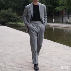 点击看大图 -怒马会 全麻衬西装高级定制