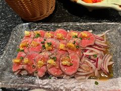 柠檬醋半生牛肉-牛家酒场(7mall店)
