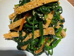 菠菜拌面筋-贯贯吉·清真餐厅(浙江中路店)