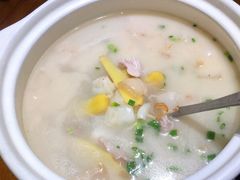 鲜百合肉片汤-何氏排骨(左家塘店)