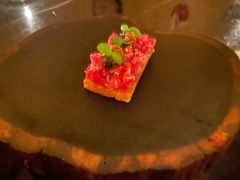 和牛肉塔塔-wann lounge 低温慢煮牛排·清吧