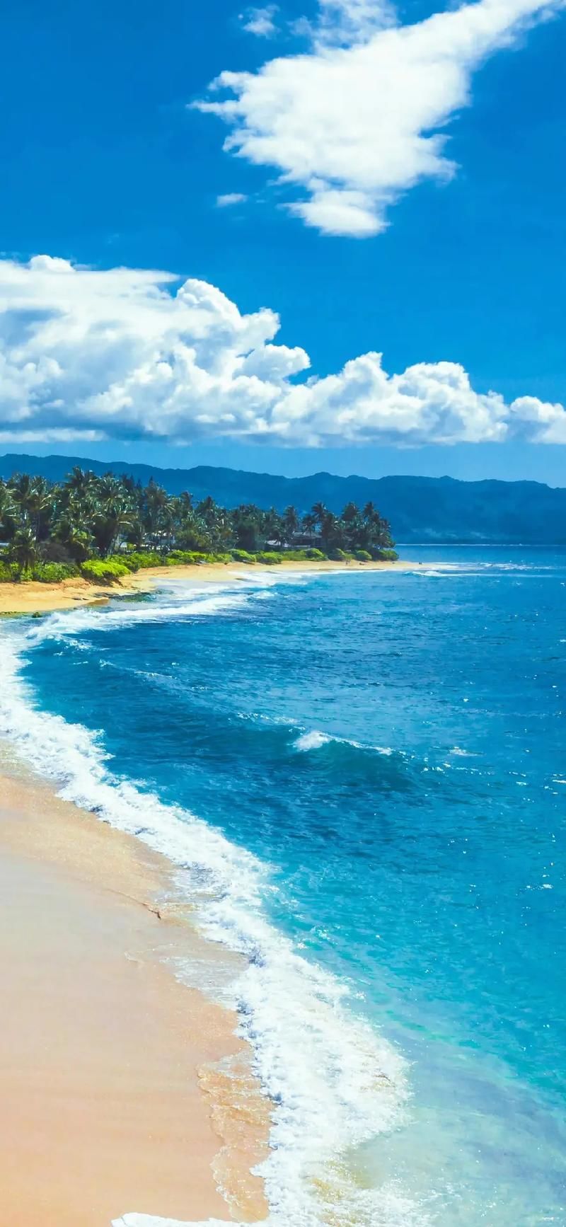 天天领红包 大海浩渺无边,美景如画,令