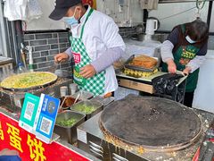 -正宗杂粮煎饼香软鸡蛋饼