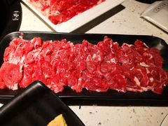 热气羊腱肉-京韵胡同·酱香羊蝎子火锅涮肉(长寿路店)