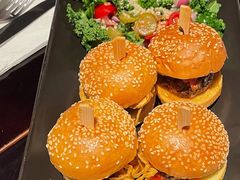 美式烧烤牛肉迷你汉堡-blue frog蓝蛙(长泰广场店)