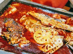 -探鱼·鲜青椒爽麻烤鱼(中天广场店)