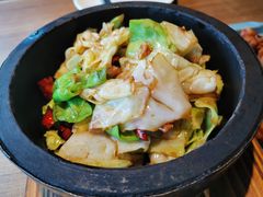 炝炒手撕包菜-花椒笑成都小馆(百脑汇店)