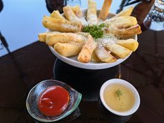 蜂蜜芝士薯条-Lets burger非常汉堡·环球风味(蓝色港湾店)
