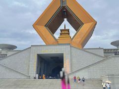 -法门文化景区-合十舍利塔