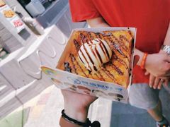 香草冰淇淋厚吐司-阿信厚吐司(曾厝垵店)