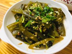 酸辣海白菜-胖胖板凳面