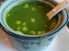 碧绿菠菜浓汤-品茶居素食馆(罗湖店)