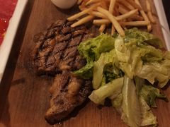 烤肉眼牛排-火车头法国西餐厅