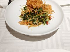 巧拌豆苗-四季民福烤鸭店(王府井灯市口店)