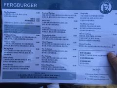 菜单-Fergburger(皇后镇店)