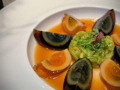 溏心皮蛋冰川茄子-木守西溪溪隐餐厅