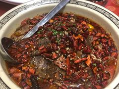 驴杂毛血旺-乔家小院•本地小海鲜•非遗驴肉(万年泉路店)